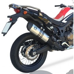 OH6074VSE : IXIL Hexoval Exhaust Honda CRF Africa Twin