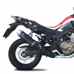 PZ6074S : IXRACE Pure Inox slip-on Honda CRF Africa Twin