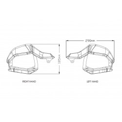 8948 : Extensions de protège-mains Puig Honda CRF Africa Twin