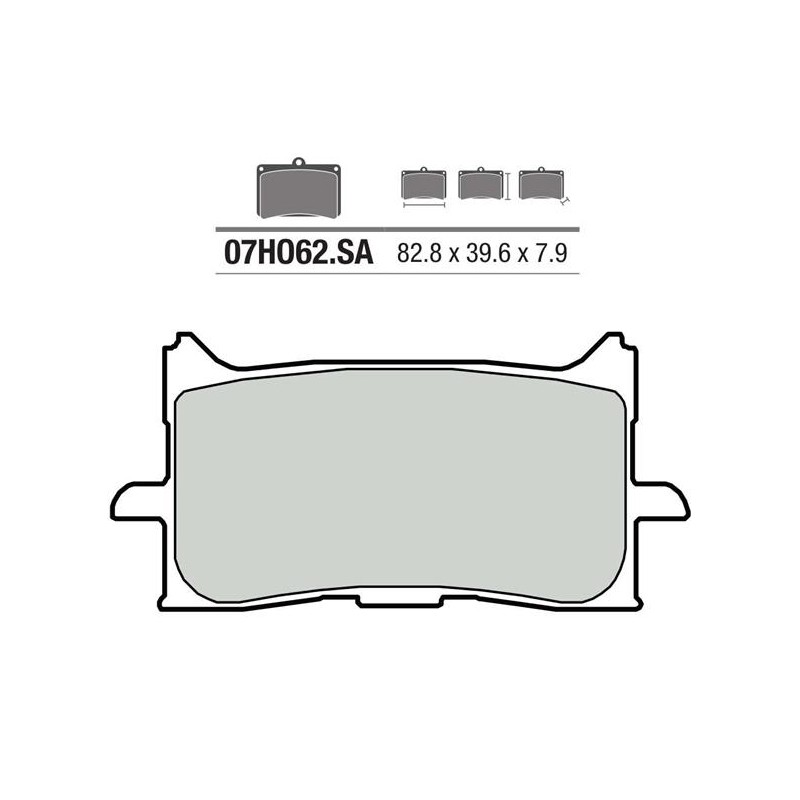 1036051 - 07HO62SA : Plaquettes de frein avant Brembo Honda CRF Africa Twin