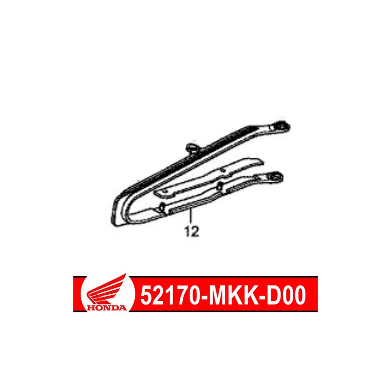 52170-MKK-D00 : Honda genuine chain guide 2018 Honda CRF Africa Twin