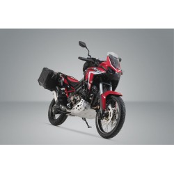 KFT.01.950.70001/B : Pack Valises latérales SW-Motech Trax ADV Noir Honda CRF Africa Twin