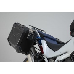 KFT.01.942.70001/B : SW-Motech Trax ADV Black Side Cases Kit Honda CRF Africa Twin