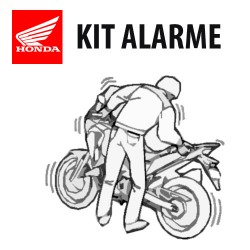 08E70-MKS-E00 + 08E72-MKS-E00 : Honda Alarmanlage Kit 2020 Honda CRF Africa Twin