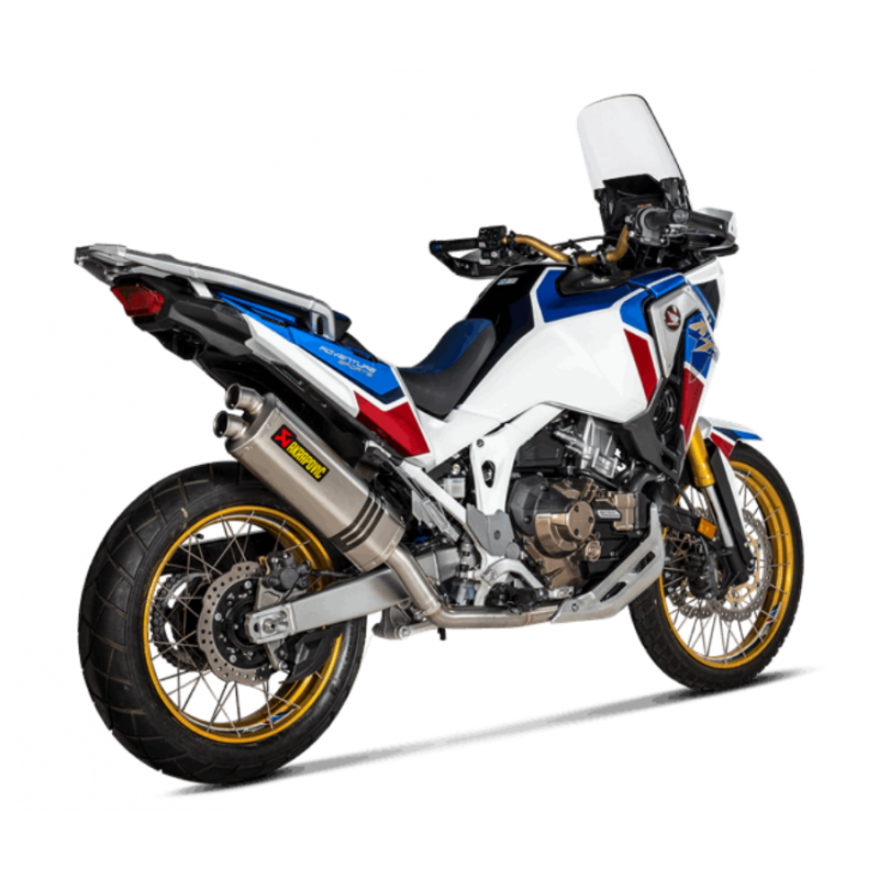 S-H11R2-WT/2 : Ligne complète Akrapovic Adventure 2020 Honda CRF Africa Twin