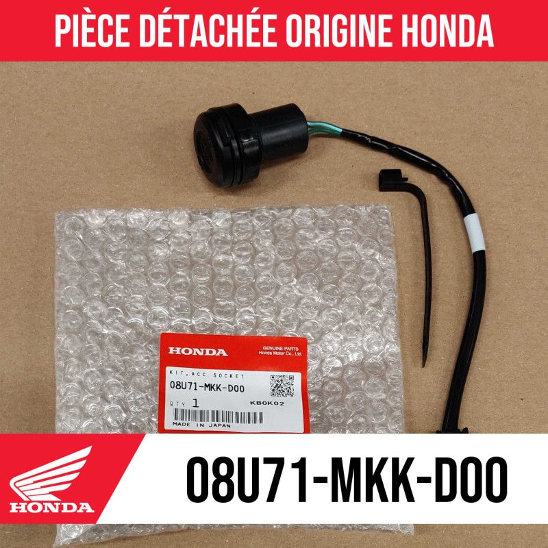 08U71-MKK-D00 : Prise 12V intégrée Honda Honda CRF Africa Twin