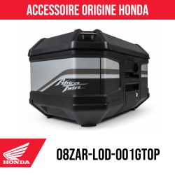 08ZAR-LOD-001GTOP : Official Honda plastic top box stickers Honda CRF Africa Twin