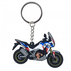 233-0601015 : Africa Twin Key Ring Pearl Glare White Honda CRF Africa Twin