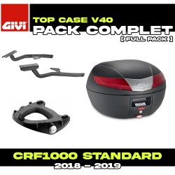 PACK-SR1162-V40N : Pack Top-Case Givi V40 Honda CRF Africa Twin