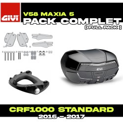 PACK-SR1144-V58NNT : Givi V58 Maxia 5 Kit Honda CRF Africa Twin