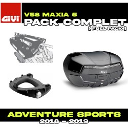 PACK-SR1161-V58NNT : Givi V58 Maxia 5 Kit Honda CRF Africa Twin