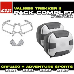 PACK-PLO1178MK-TRK35PACK2 : Givi Trekker II Side Panniers Alu Kit Honda CRF Africa Twin