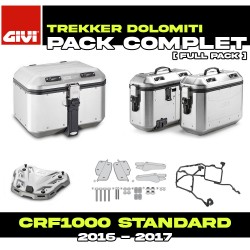 PACK-1144-DLMKA : Givi Dolomiti Alu Luggage Kit Honda CRF Africa Twin