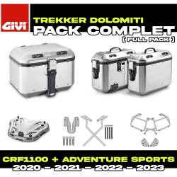 PACK-1178-DLMKA : Givi Dolomiti Alu Luggage Kit Honda CRF Africa Twin