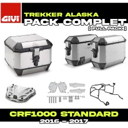 PACK-1144-ALAA : Givi Alaska Alu Luggage Kit Honda CRF Africa Twin