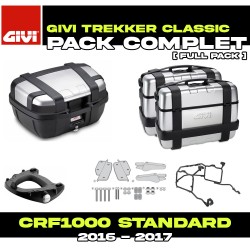PACK-1144-TRKA : Givi Trekker Alu Luggage Kit Honda CRF Africa Twin