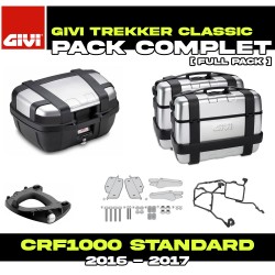 PACK-1144-TRKA : Pack Bagagerie Givi Trekker Alu Honda CRF Africa Twin