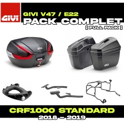 PACK-1162/1161-V47NN/E22N : Givi V47 / E22 Luggage Kit Honda CRF Africa Twin