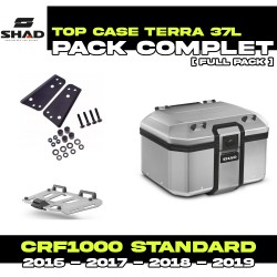 PACK-H0CR12ST-D0TR48100 : Pack Top-Case Shad Terra 48L Alluminio Honda CRF Africa Twin