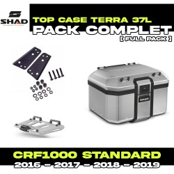PACK-H0CR12ST-D0TR48100 : Pack Top-Case Shad Terra 48L Alu Honda CRF Africa Twin