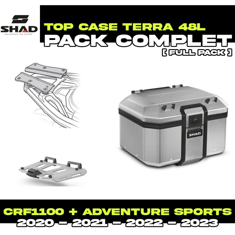 Pack Top-Case Shad Terra 48L Alu