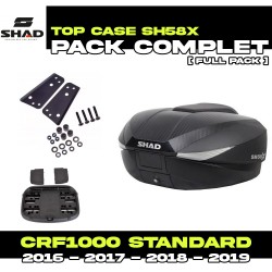 PACK-H0CR12ST-D0B58206 : Shad SH58X Top Box Kit Honda CRF Africa Twin