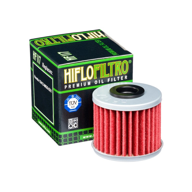 HF117 : Filtro de aceite caja automática Hiflofiltro Africa Twin CRF