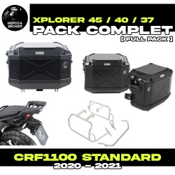 PACK-66195210101-XPLORERB : Pack Bagagerie Hepco-Becker Xplorer Noir Honda CRF Africa Twin