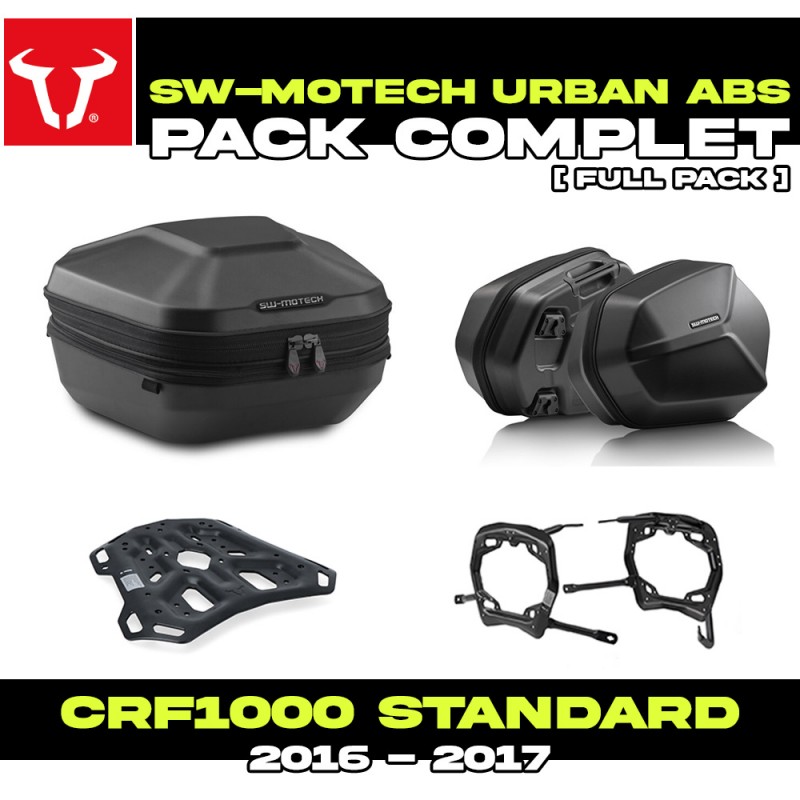 PACK-622-URBAN/AERO : Pack Bagagerie SW-Motech Urban/Aero ABS Honda CRF Africa Twin