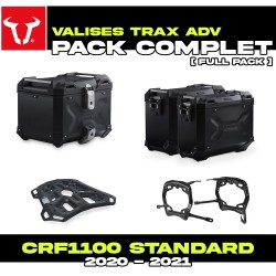 KFT.01.950.70001/B : SW-Motech Trax ADV Black Side Cases Kit Honda CRF Africa Twin