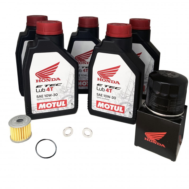 PACKVIDANGE5LDCT : Africa Twin DCT E-Tec Oil Change Pack Africa Twin CRF