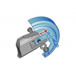 K250-16-N21-D00 : Kettenschutz Karter Honda CRF Africa Twin