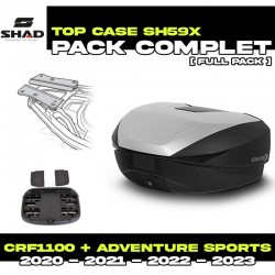 PACK-H0DV10ST-D0B59200 : Shad SH59X Top Box Kit Honda CRF Africa Twin