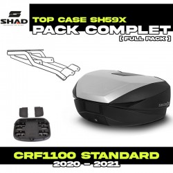 PACK-H0CR10ST-D0B59200 : Shad SH59X Top Box Kit Honda CRF Africa Twin