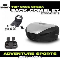 PACK-H0DV18ST-D0B59200 : Shad SH59X Top Box Kit Honda CRF Africa Twin