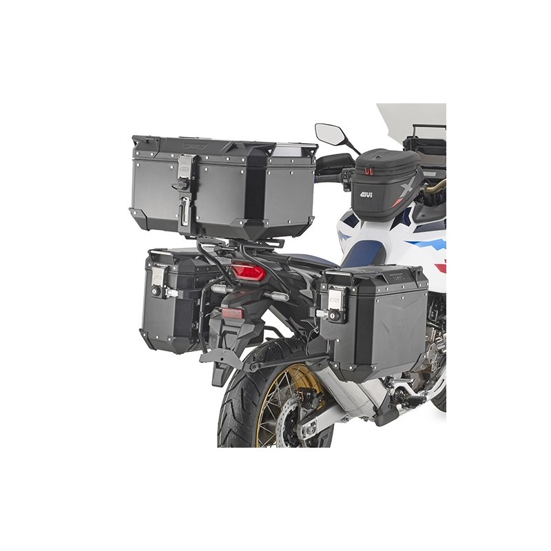 PLOS1178CAM : Support de valises latérales Givi Trekker 2020 Honda CRF Africa Twin