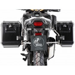 65195490022-01-40 : Set Valigie Laterali Hepco-Becker Xplorer Nero 2024 Honda CRF Africa Twin