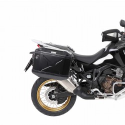 65195490022-01-40 : Set Valigie Laterali Hepco-Becker Xplorer Nero 2024 Honda CRF Africa Twin