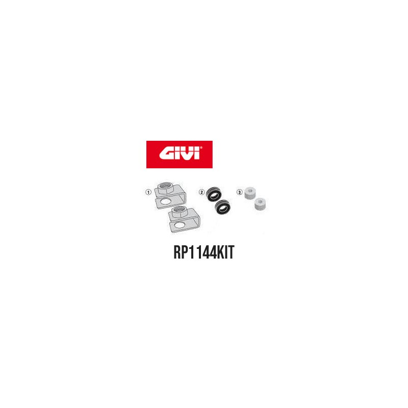 RP1144KIT : Kit de montaje cubrecárter Givi Africa Twin CRF
