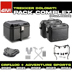 PACK-1178-DLMKB : Paquete de Equipaje Givi Dolomiti Negro Honda CRF Africa Twin