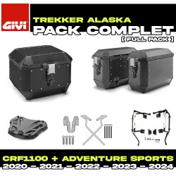 PACK-1178-ALAB : Set Borse Givi Alaska Nero Honda CRF Africa Twin