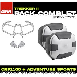 PACK-PLO1178MK-TRK35PACK2 : Givi Trekker II Alu Seitenkoffer-Set Honda CRF Africa Twin