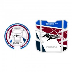 GP-763 + GP-765 : Paquete protector de depósito de combustible / tapa de gasolina ATAS CRF1100 2022 Honda CRF Africa Twin