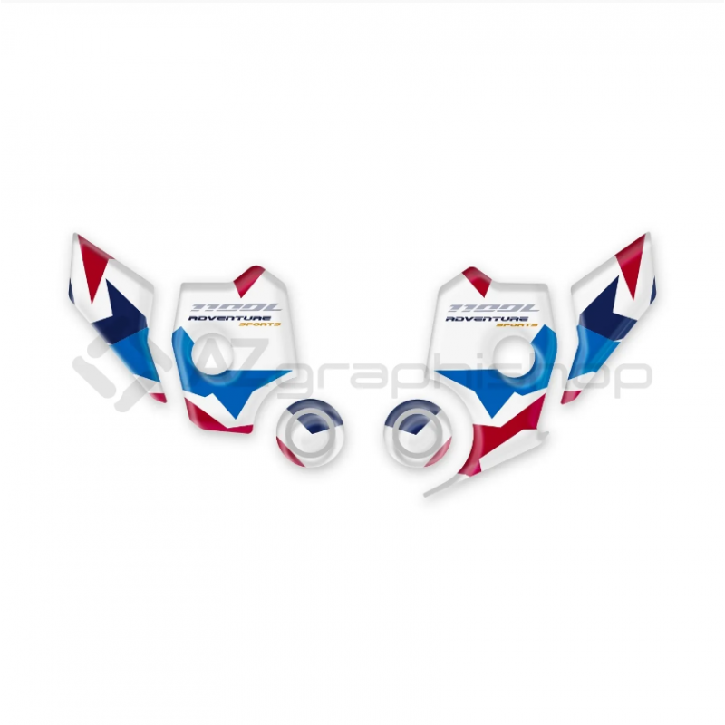 ADB-016 : Fußrastenprotektoren ATAS CRF1100 2024 Africa Twin CRF