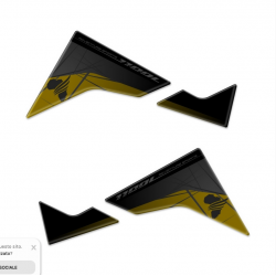 FM-1054 : ATAS CRF1100 2023 Tank Side Protectors Honda CRF Africa Twin