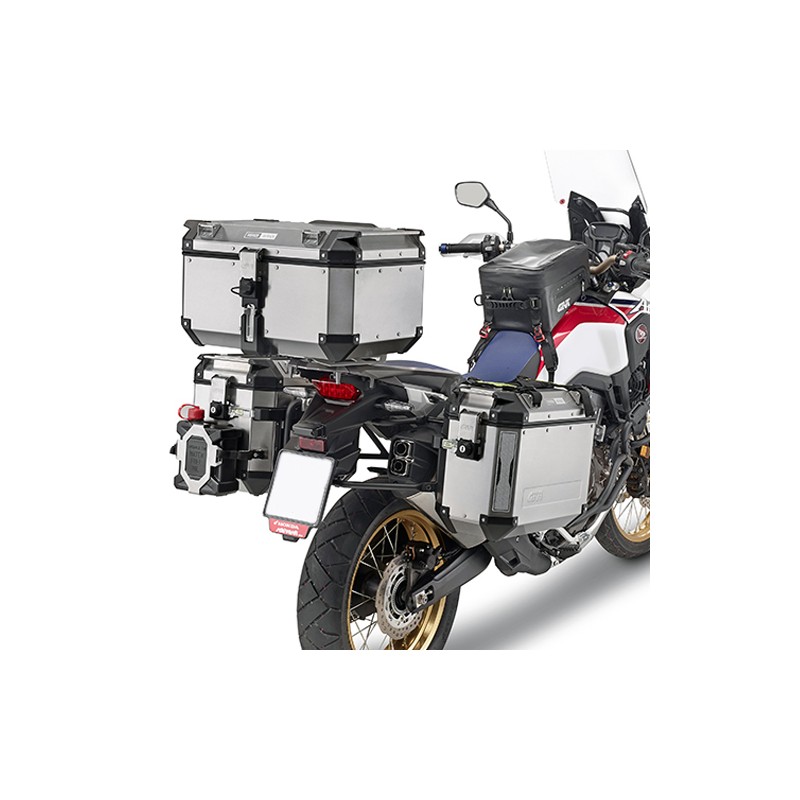PL1161CAM : Soporte de Alforjas Laterales Givi Trekker Outback 2018 Africa Twin CRF