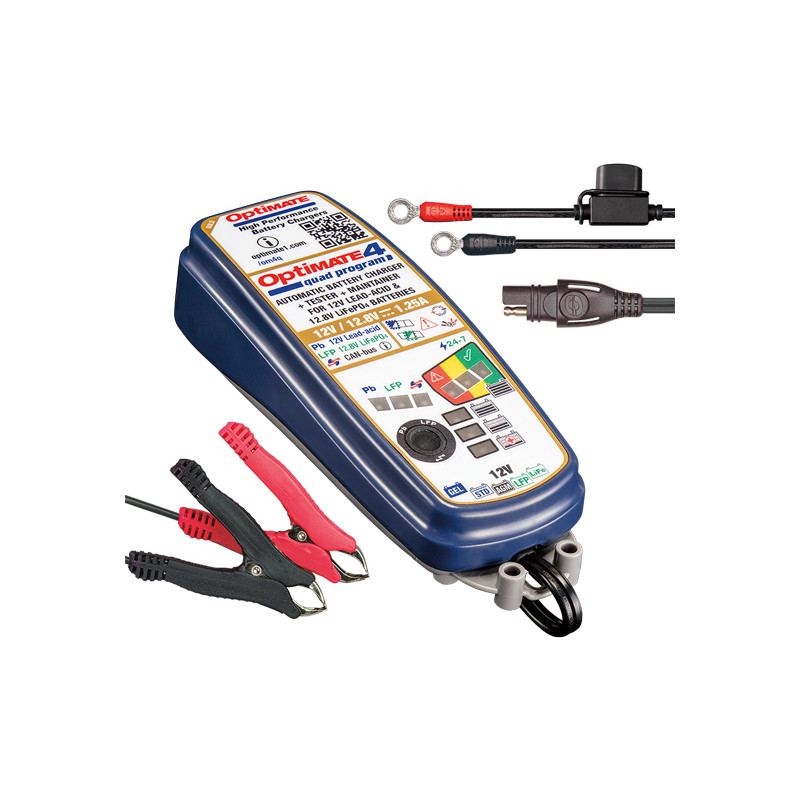 605006399901 : Optimate 4 Battery Charger/Tester Africa Twin CRF