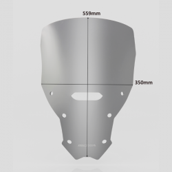 SC217-T : Isotta Adventure 2020 Touring Windshield Honda CRF Africa Twin