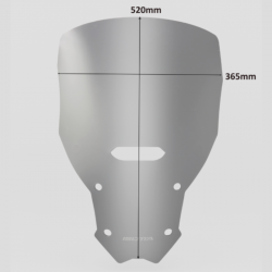SC205 / SC209 : Bulle moyenne Isotta 2020 Honda CRF Africa Twin