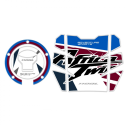 GP-763(N) + GP-765(N) : Pack protector de depósito / tapón de gasolina ATAS CRF1100 2022 Africa Twin CRF
